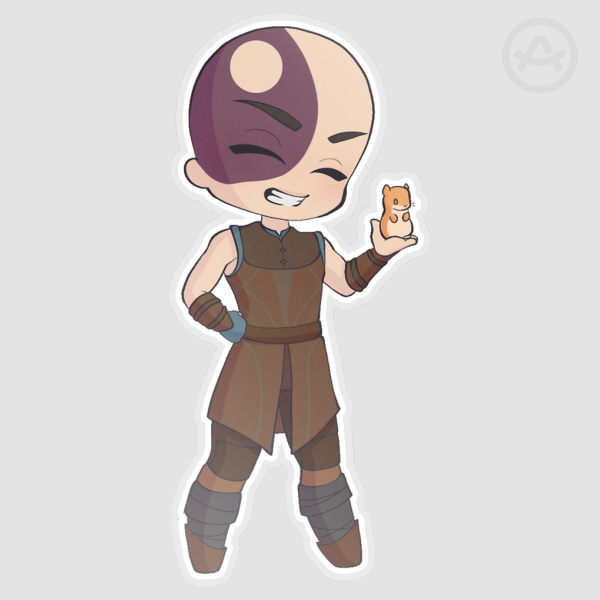 Minsc and Boo sticker