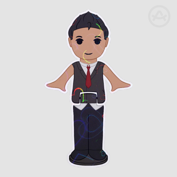Skizz Pocket Sticker