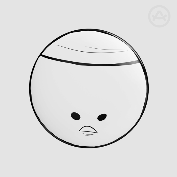 Ace DIck (Button Pin)