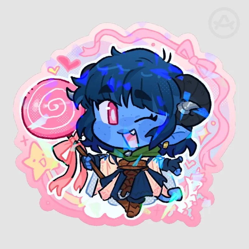 Jester Sticker Jester Sticker by PUPAFOBE - ACGGOODS