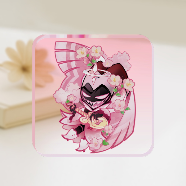 Hazbin Hotel Cherry Blossoms Adam Thick Acrylic Stand