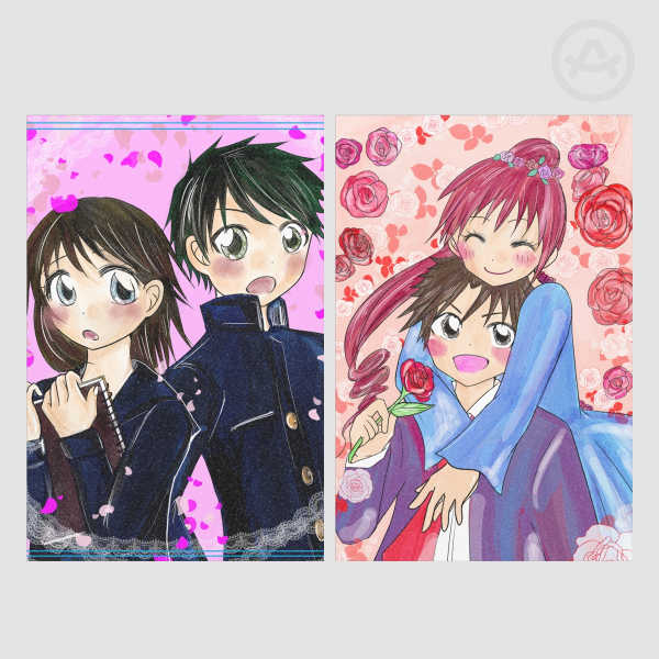 First Love Holographic Photocards