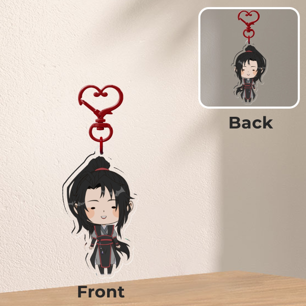 Wei Ying Clear Acrylic Charm