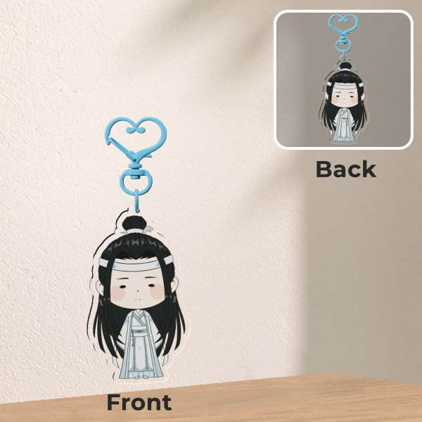 Lan Zhan Clear Acrylic Charm