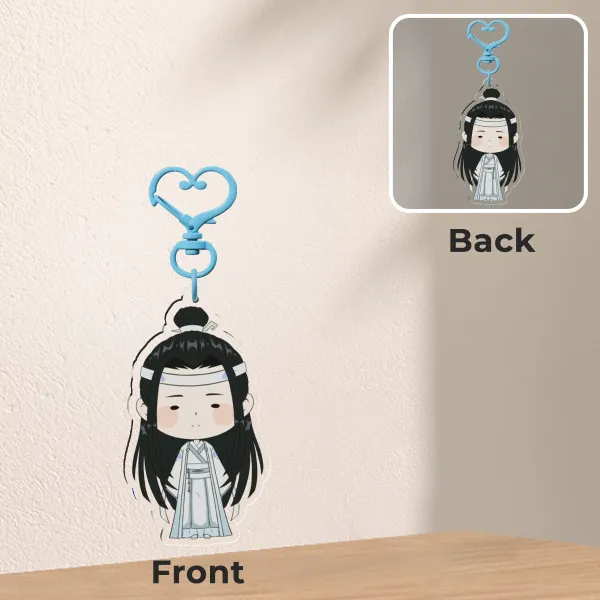 Lan Zhan Clear Acrylic Charm