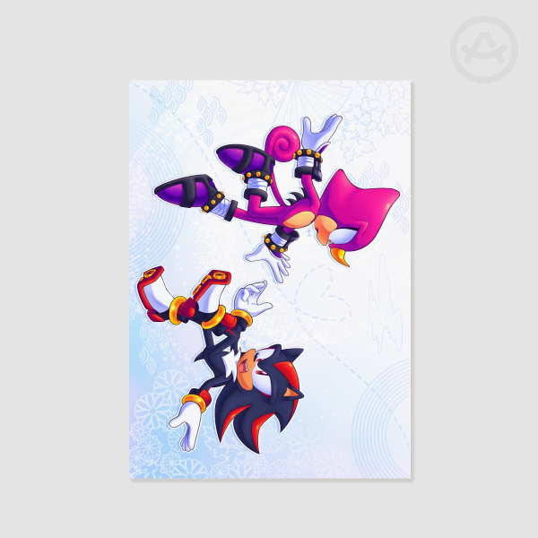 "Catch me!" Shadpio - A4 Poster