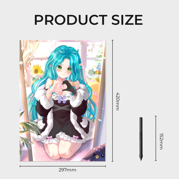 Embarrassed Heart Kiyo Poster