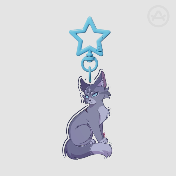 [WC] BlueStar Keychain