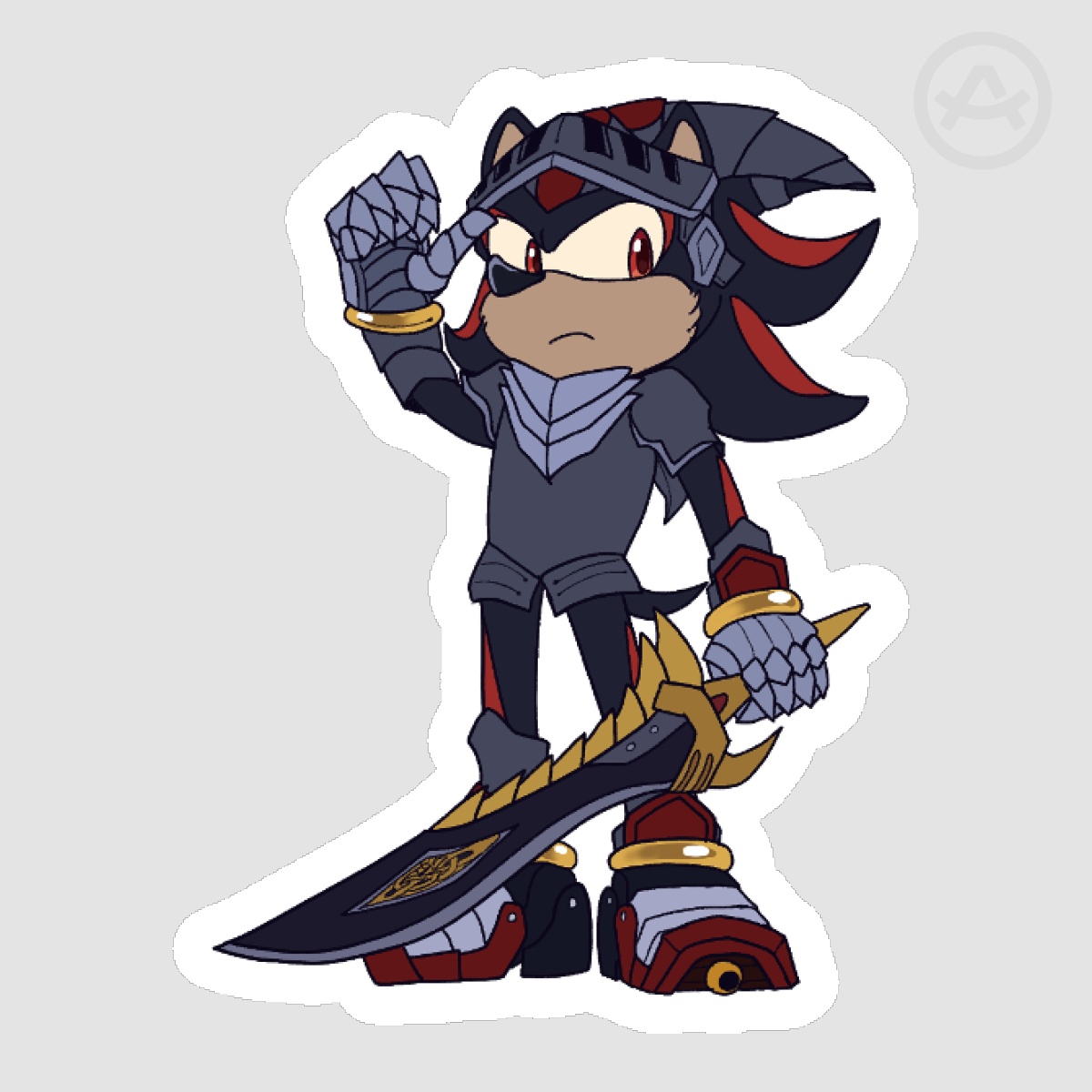SATBK Lancelot sticker