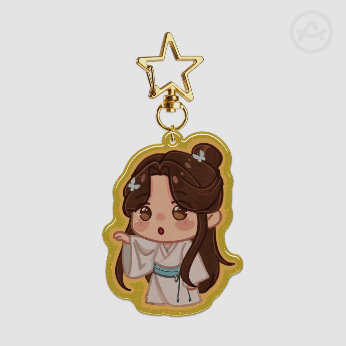 Xie Lian Epoxy Glitter Acrylic Keychain