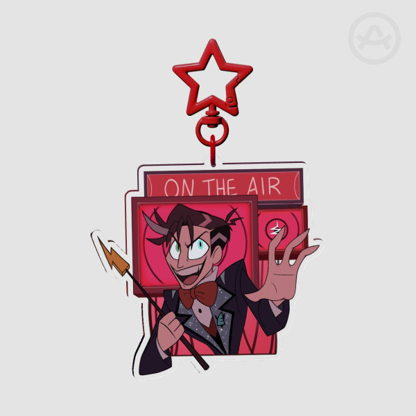 Hazbin Hotel Vincent Acrylic Keychain