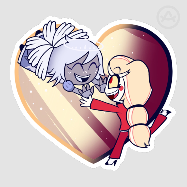 RoyalHalo (Hazbin Hotel) Die Cut Sticker