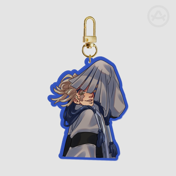 Tamsy Colored Edge Acrylic Keychain