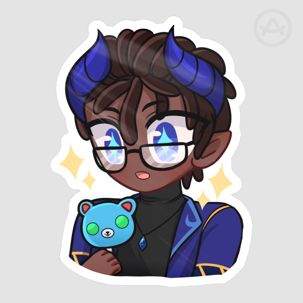 My Inner Demons Rhys Ice Cream Sticker