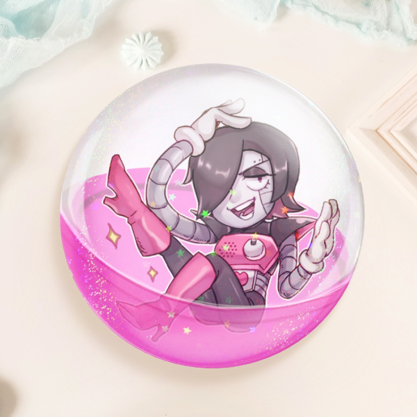 MTT in Gacha | Button Pins