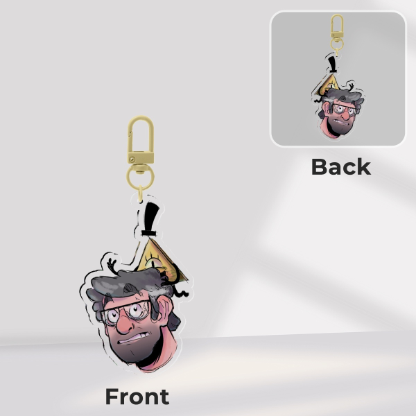 Ford and Bill Acrylic Keychain