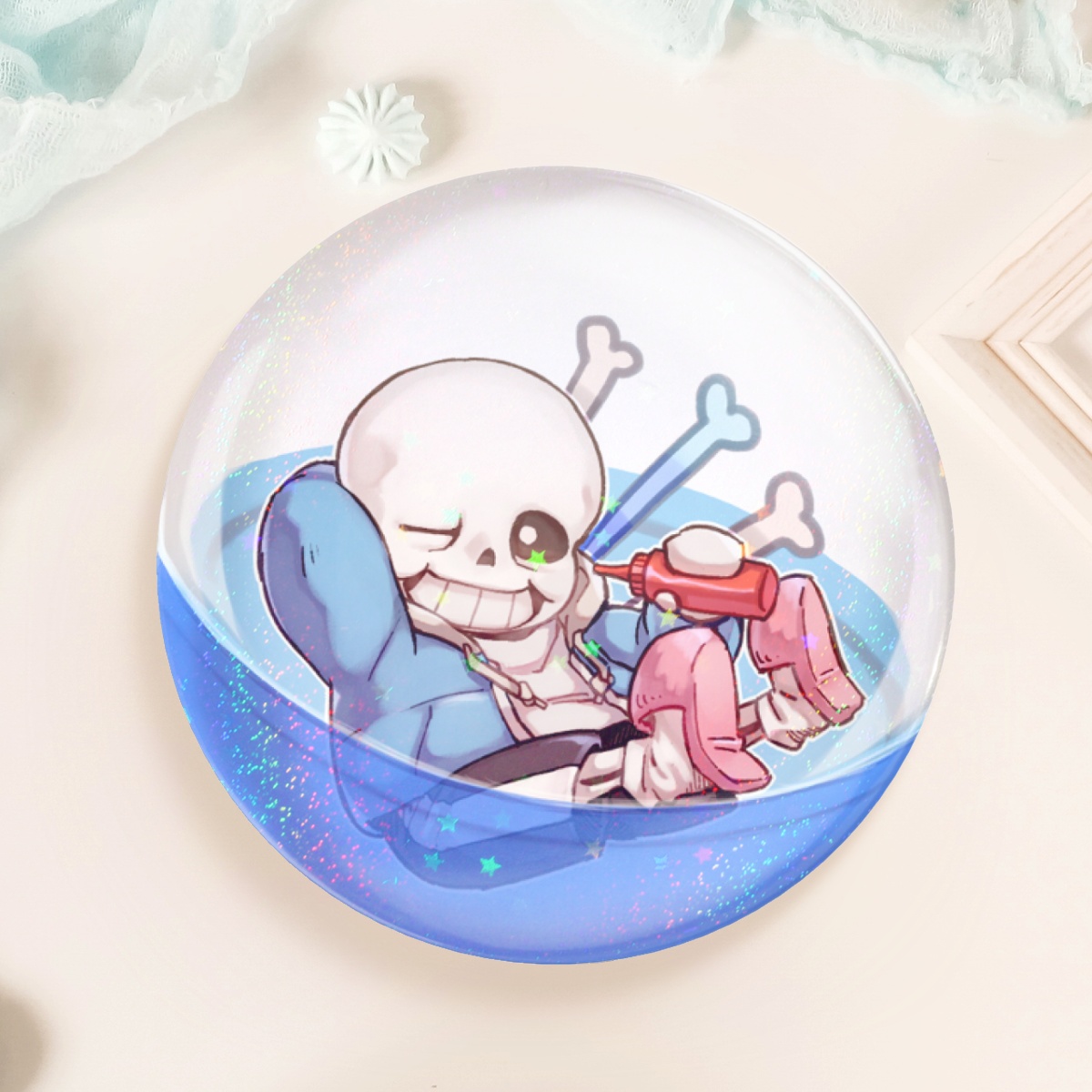 sans in gacha | Button Pins
