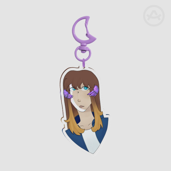PearlescentMoon Acrylic Keychain