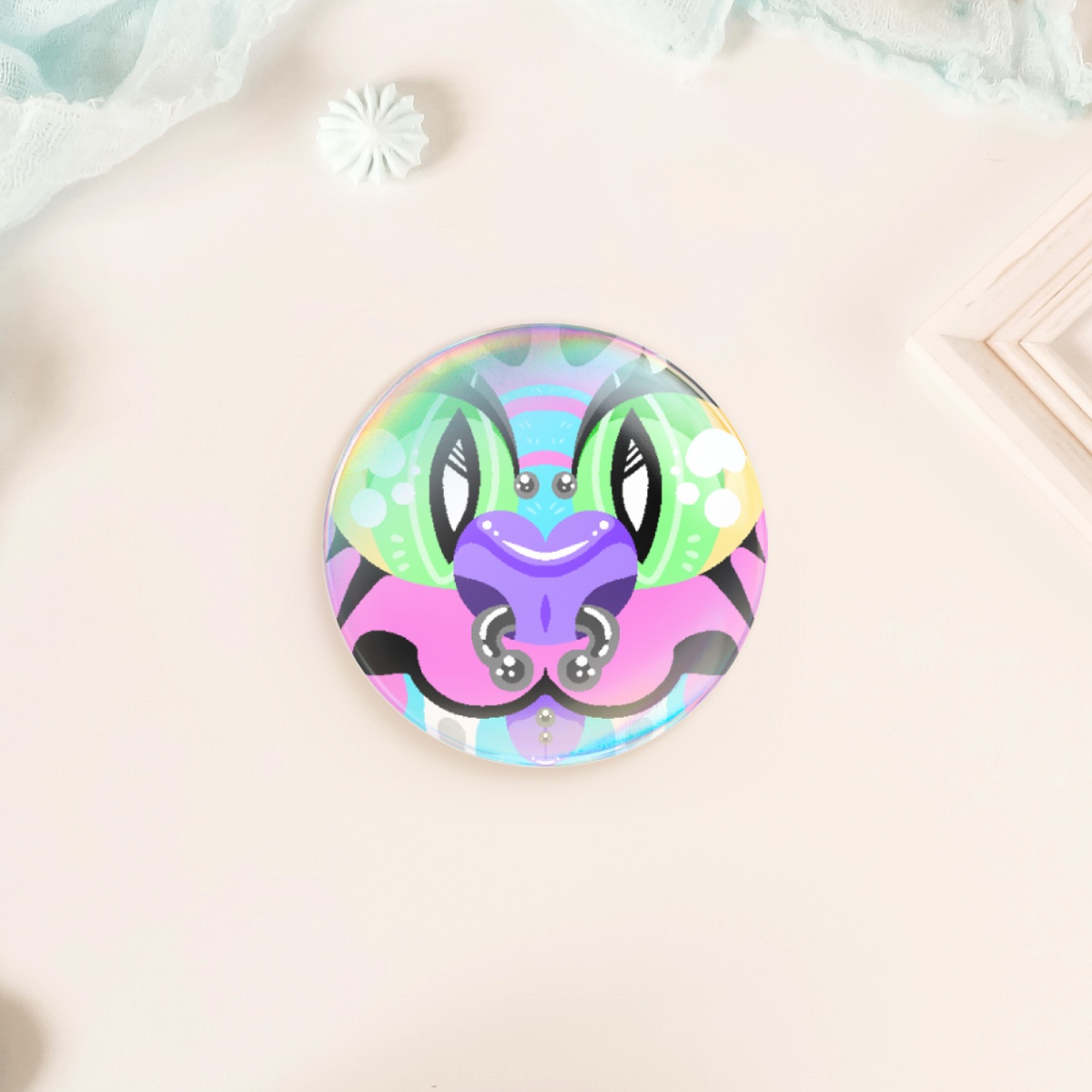 MatchaEXE Squished Face Button