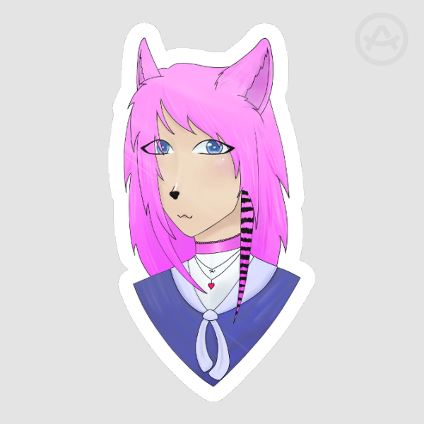Lizzie LDShadowlady Sticker