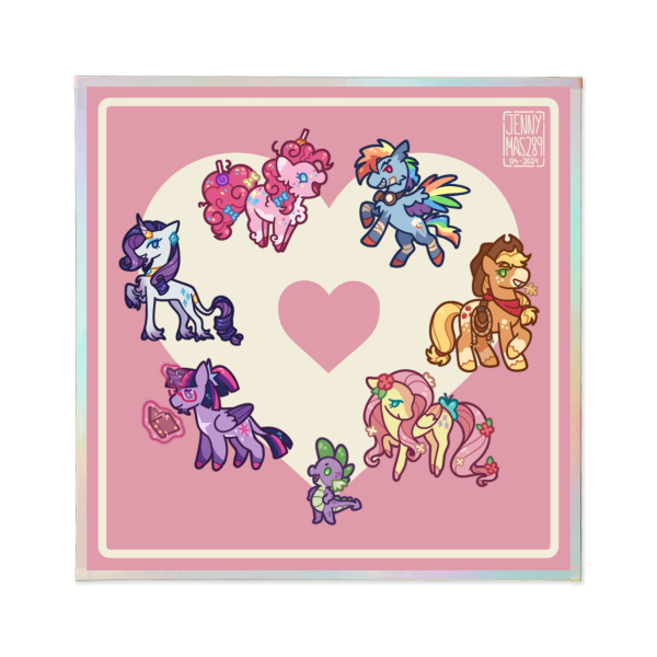[MLP] Art Board - Rainbow-Edged