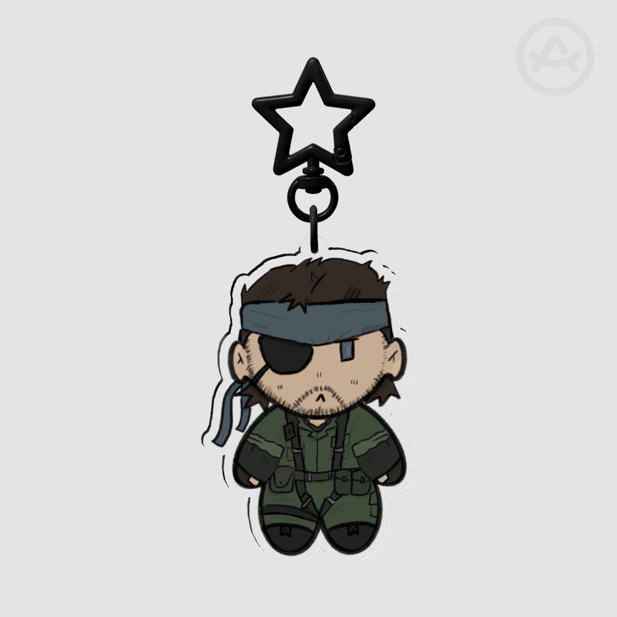 big boss chibi keychain !