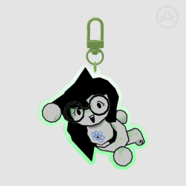 Homestuck Low Poly Jade Harley Keychain