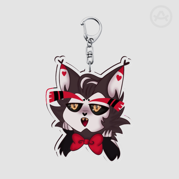 Cute Chibi Husk Keychain