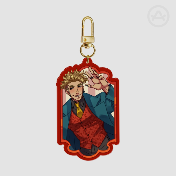 Enjin Doll Festival Colored Edge Acrylic Keychain
