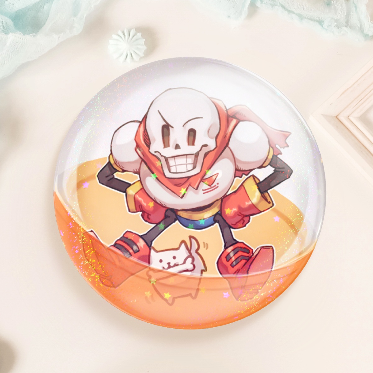 PAPYRUS IN GACHA | Button Pins