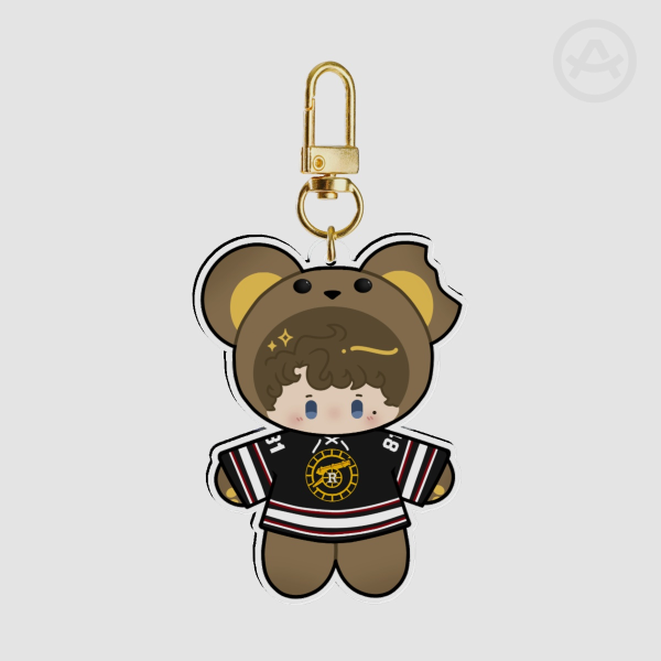 Teddy bear Ilya Rozanov Keychain