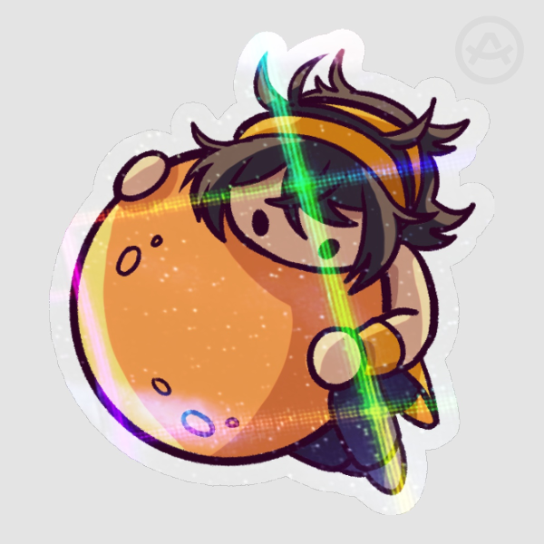 Narancia Orange Sticker