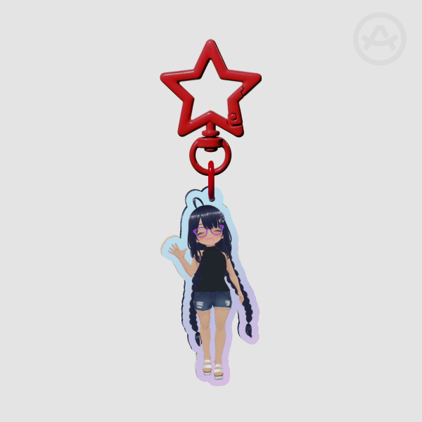 Chibi Cross Keychain