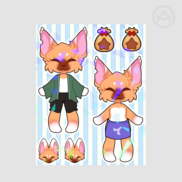 Redd || Stickers Sheet