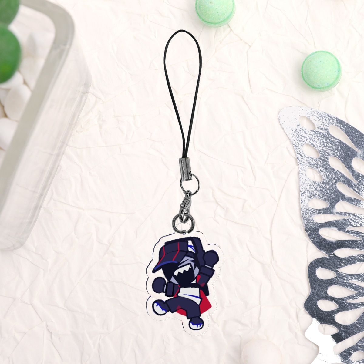 Madness Combat Deimos Phone Charm