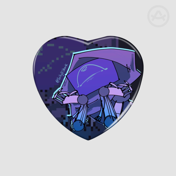 Heart Harley Sawyer pin