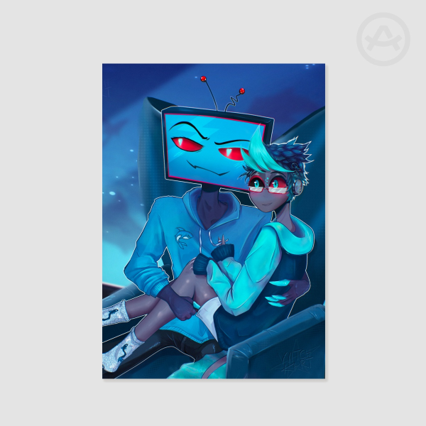 Staticeel Vox x Ethan Illustration Poster Printing