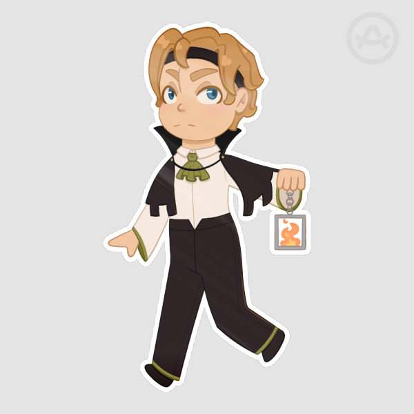 Vampires SMP Chibi Martyn Sticker
