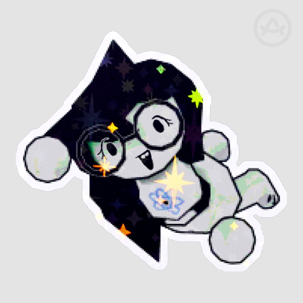 Homestuck Low Poly Jade Harley Sticker