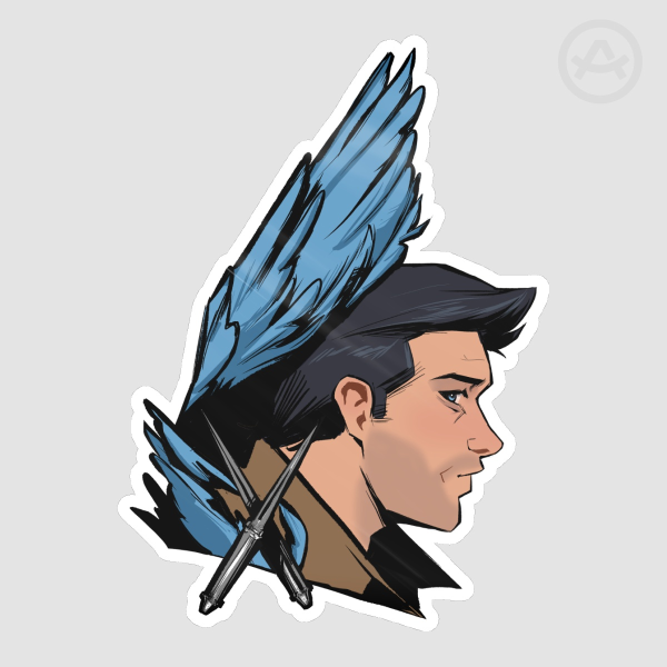 Castiel - Supernatural - Sticker