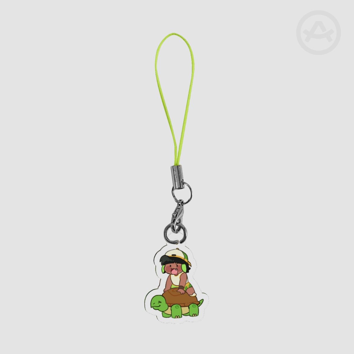 mei sea creature phone charm