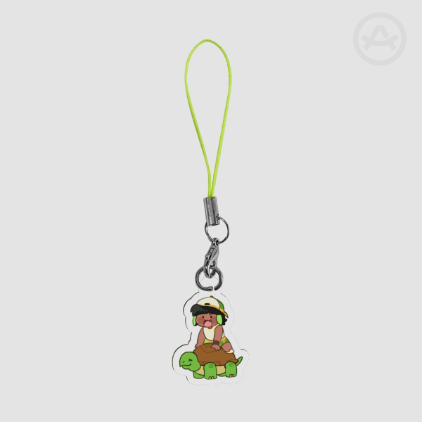 mei sea creature phone charm