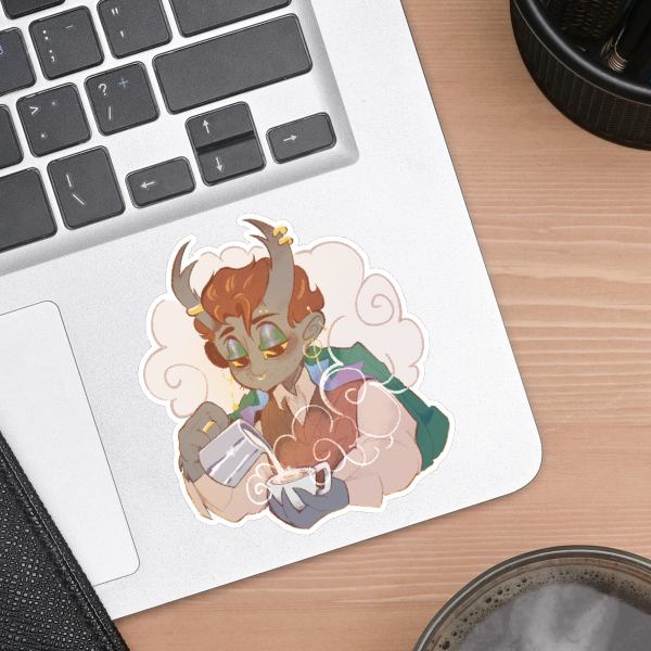 Bug Employees: Dogbane Beetle Sticker