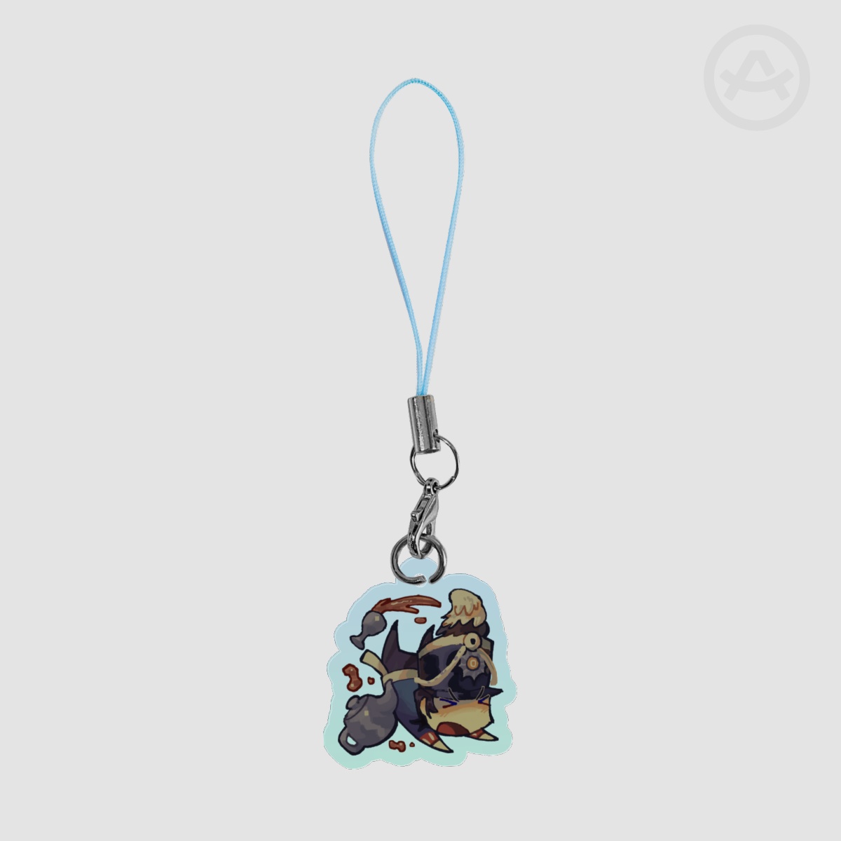Prussian Napoleonic War Soldier Phone Charm