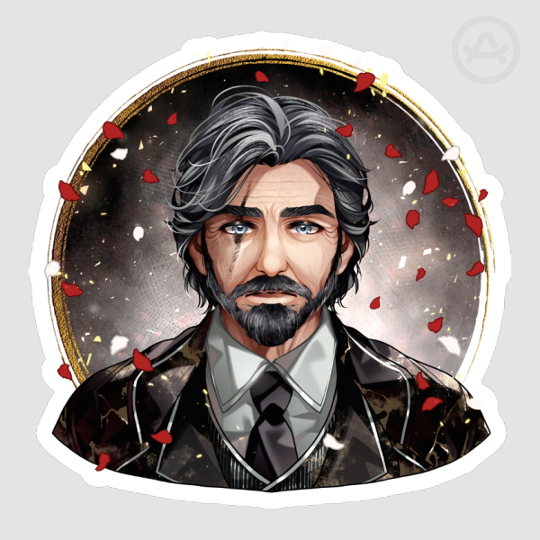 Painted Renoir sticker