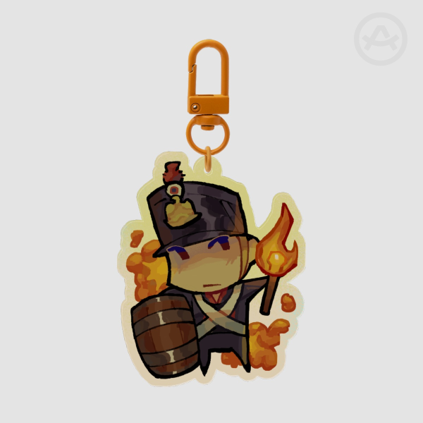 French Napoleonic War Soldier Keychain