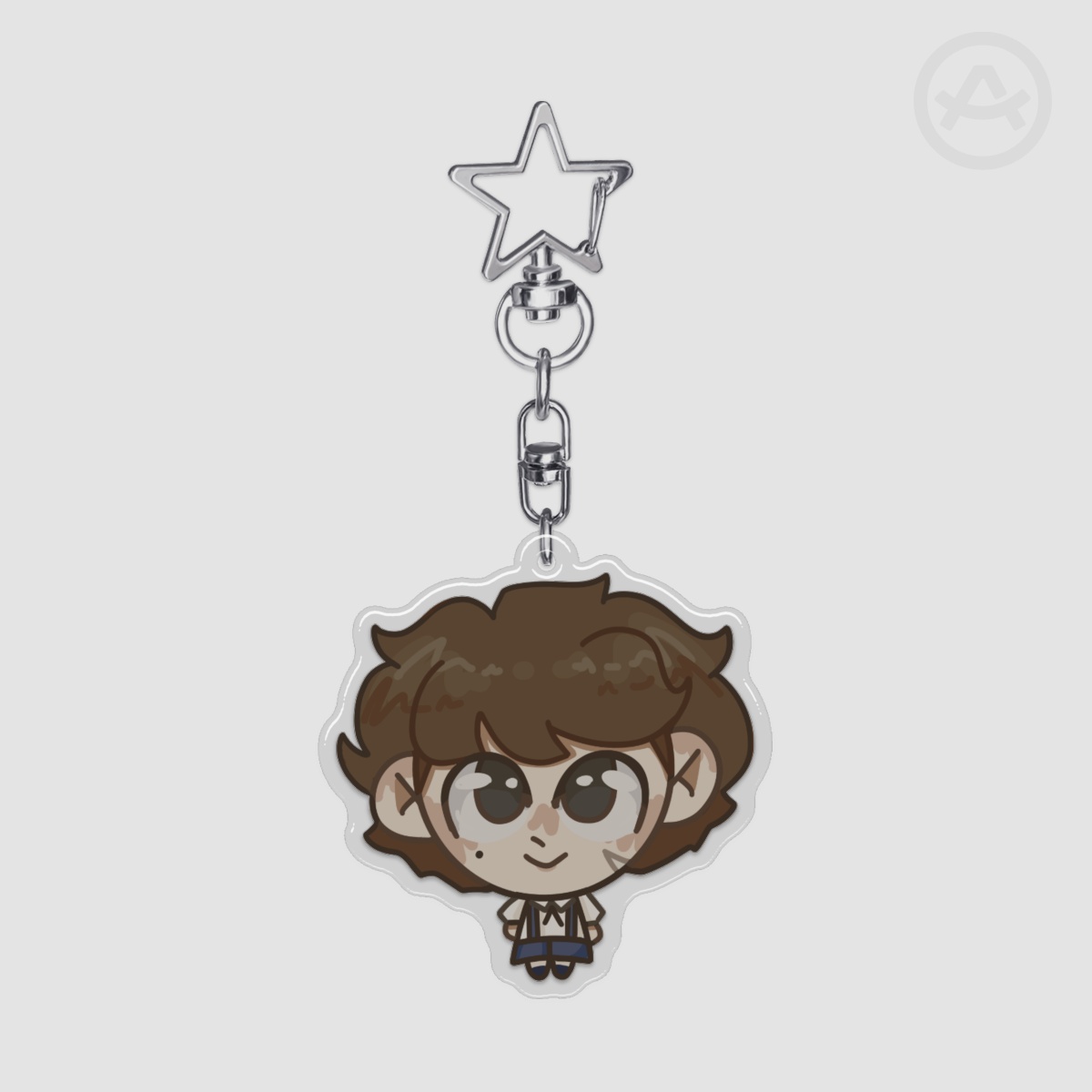Silas Epoxy Keychain