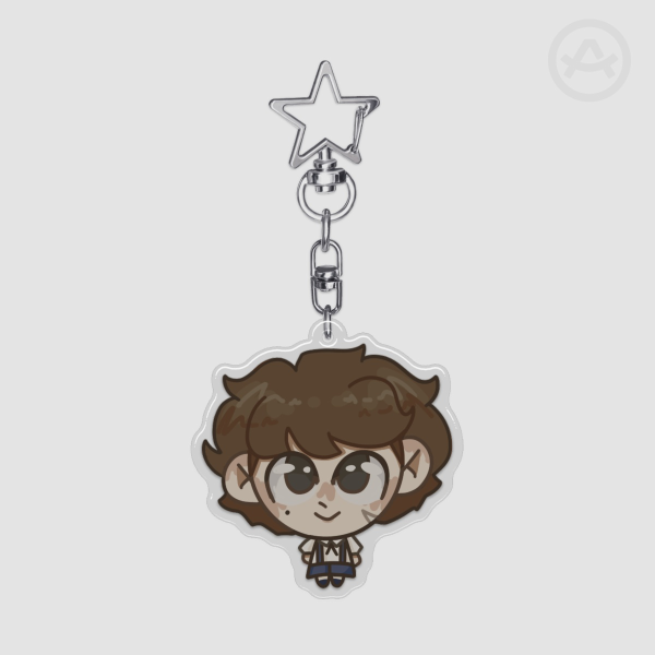 Silas Epoxy Keychain