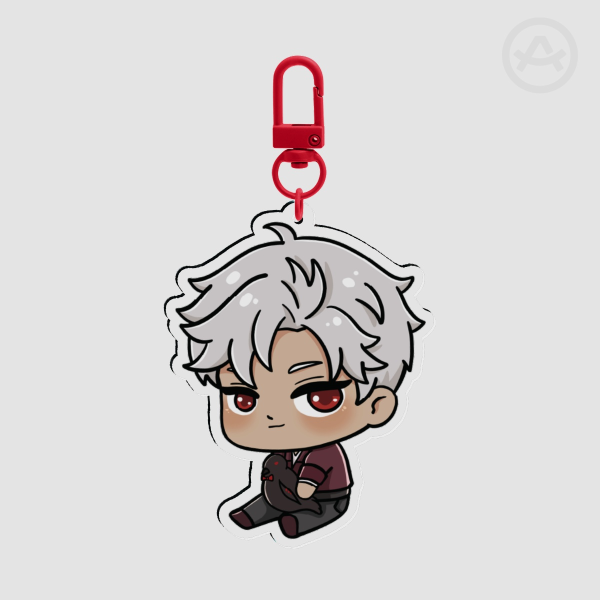 Love and Deepspace Sylus with Plushie Acrylic Keychains