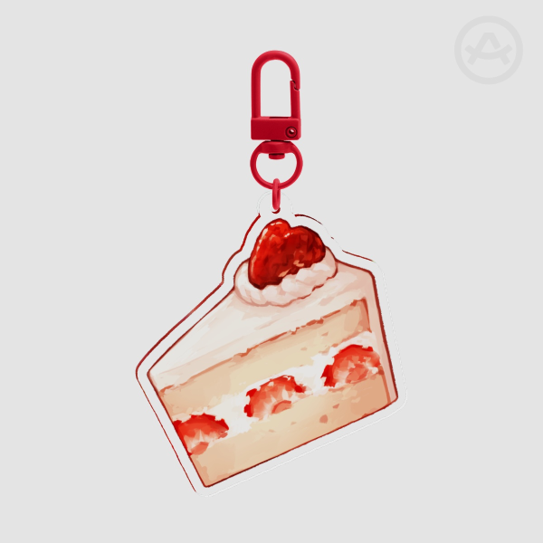 Strawberry Shortcake Keychain